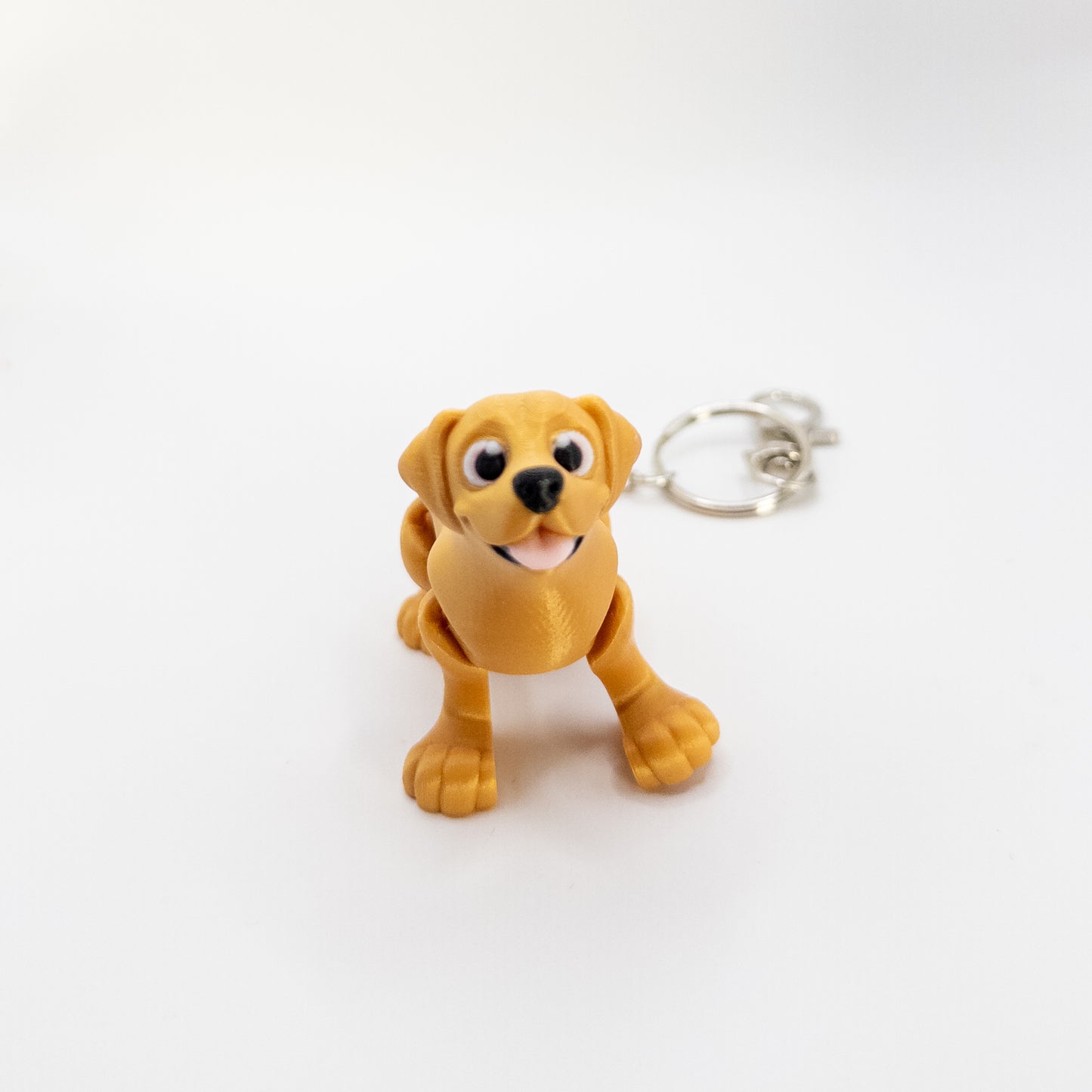 Yellow Labrador Keychain - 3D