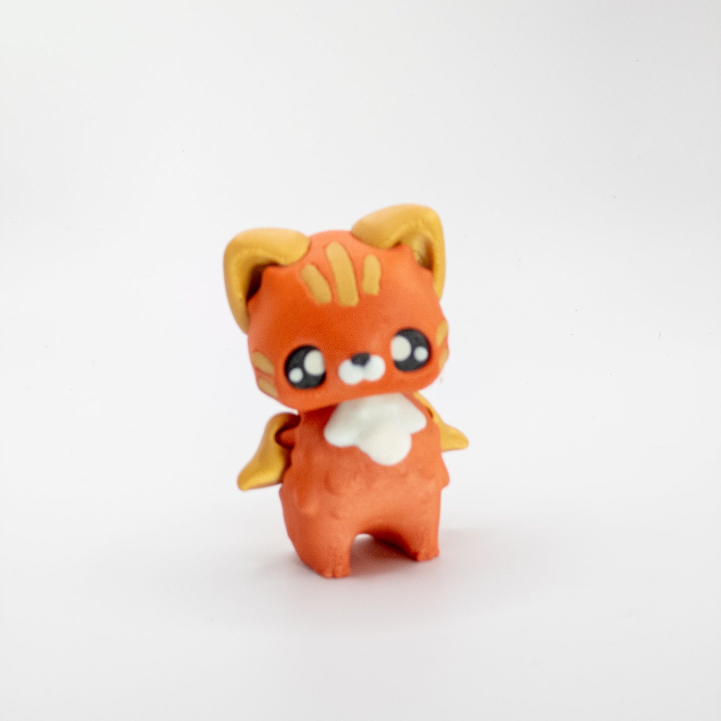 Tabby Cat Pixie - Orange