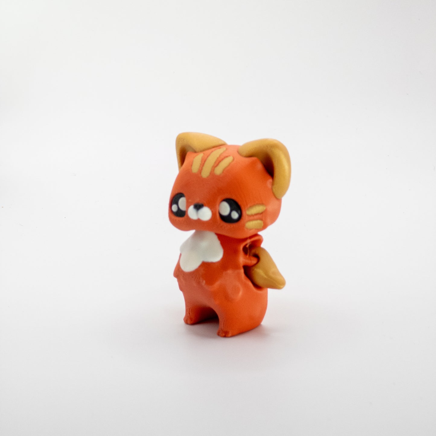 Tabby Cat Pixie - Orange