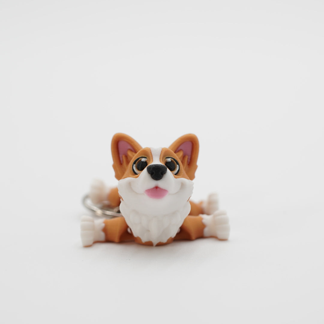 Corgi Keychain - 3D