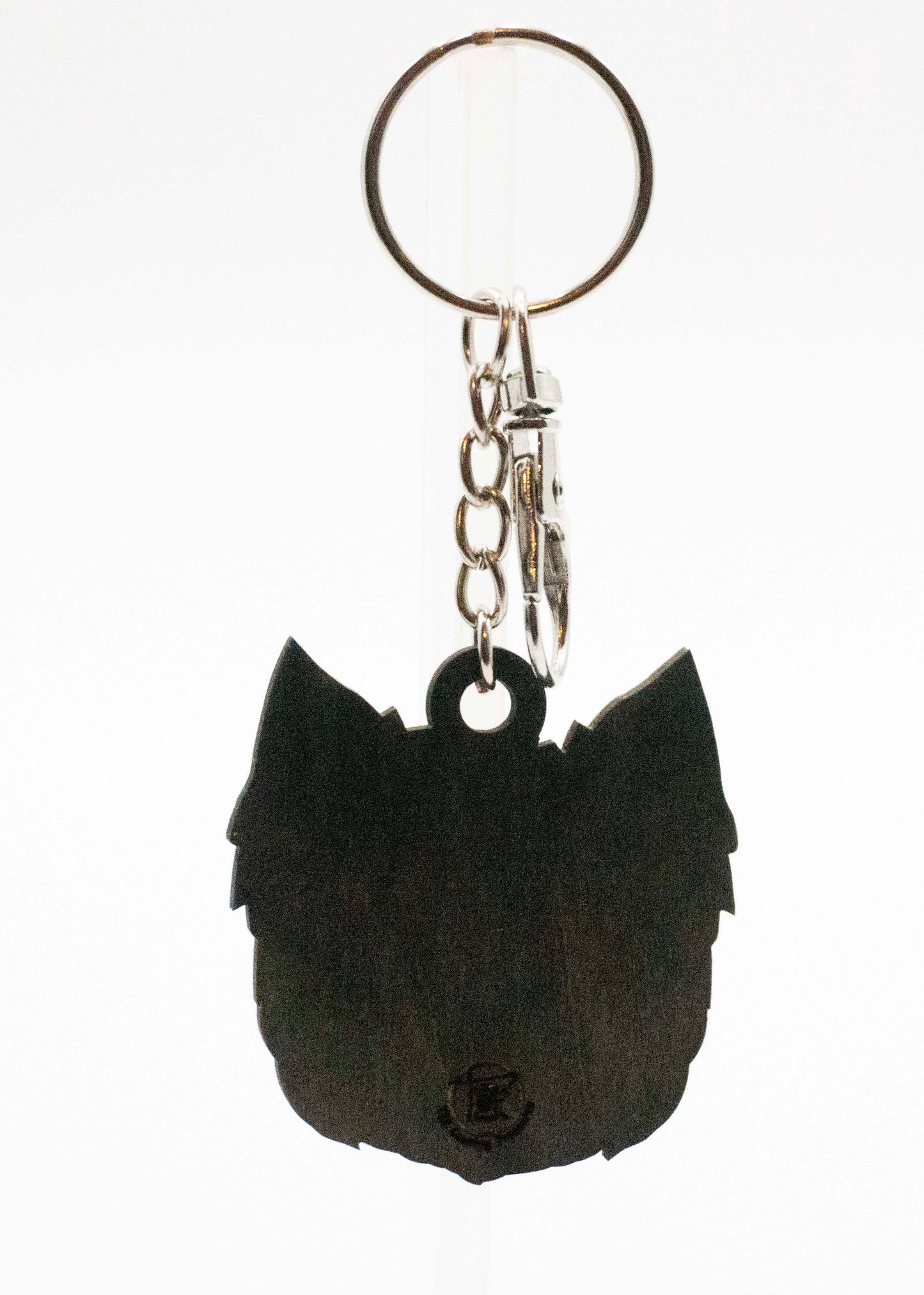 Hand-Painted Yorkie Keychain